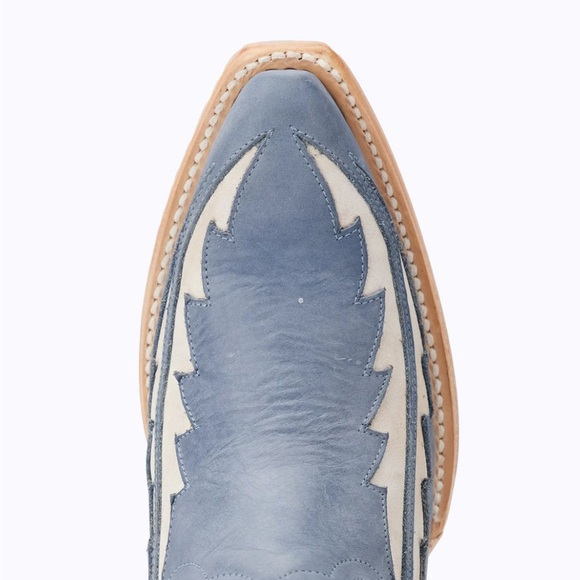 LANE WALK THE LINE BOOTIE BOOTS BLUE - 9 - Picture 5 of 8